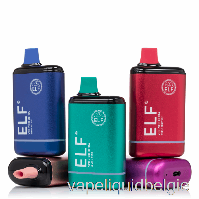 Vape België Elf Vpr 7000 Ultra Wegwerp Miami Mint